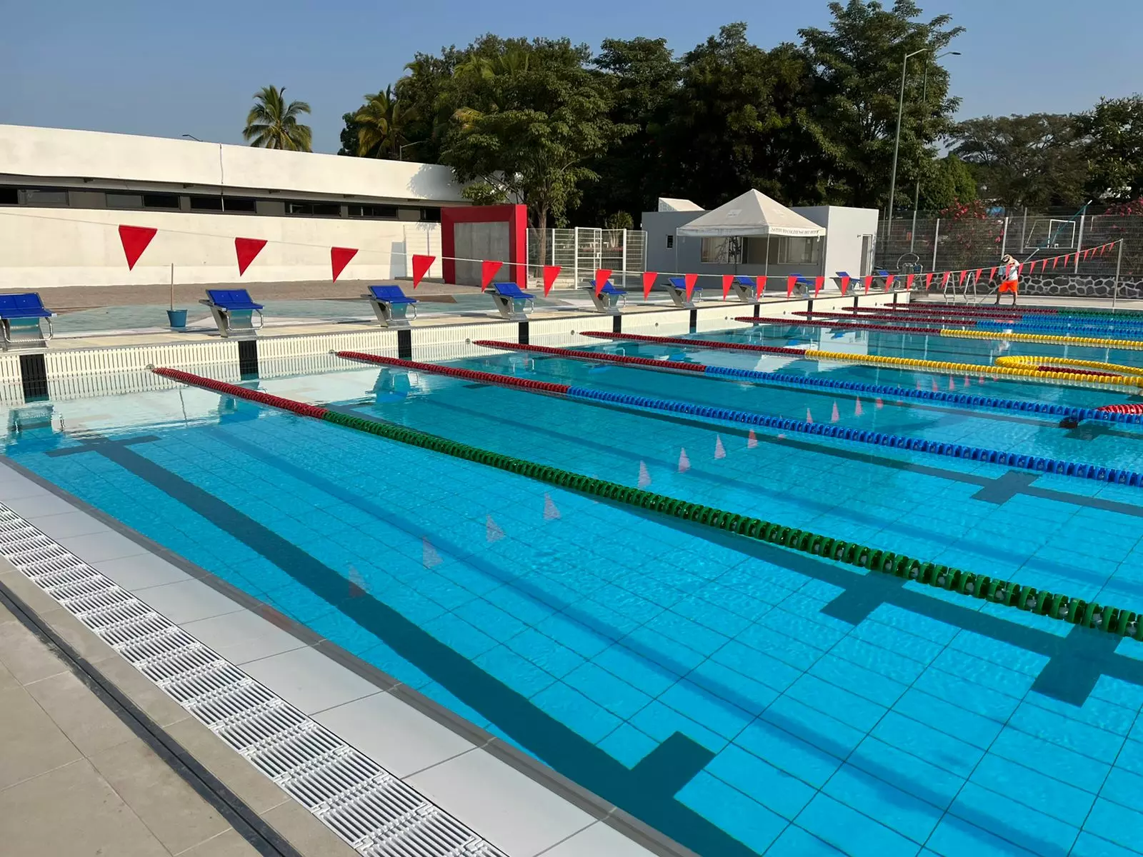 Unidad Deportiva Morelos Olympic Pool Movable Bulkhead Fluidra