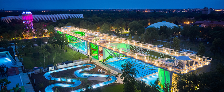 Piscinas para parques acuáticos